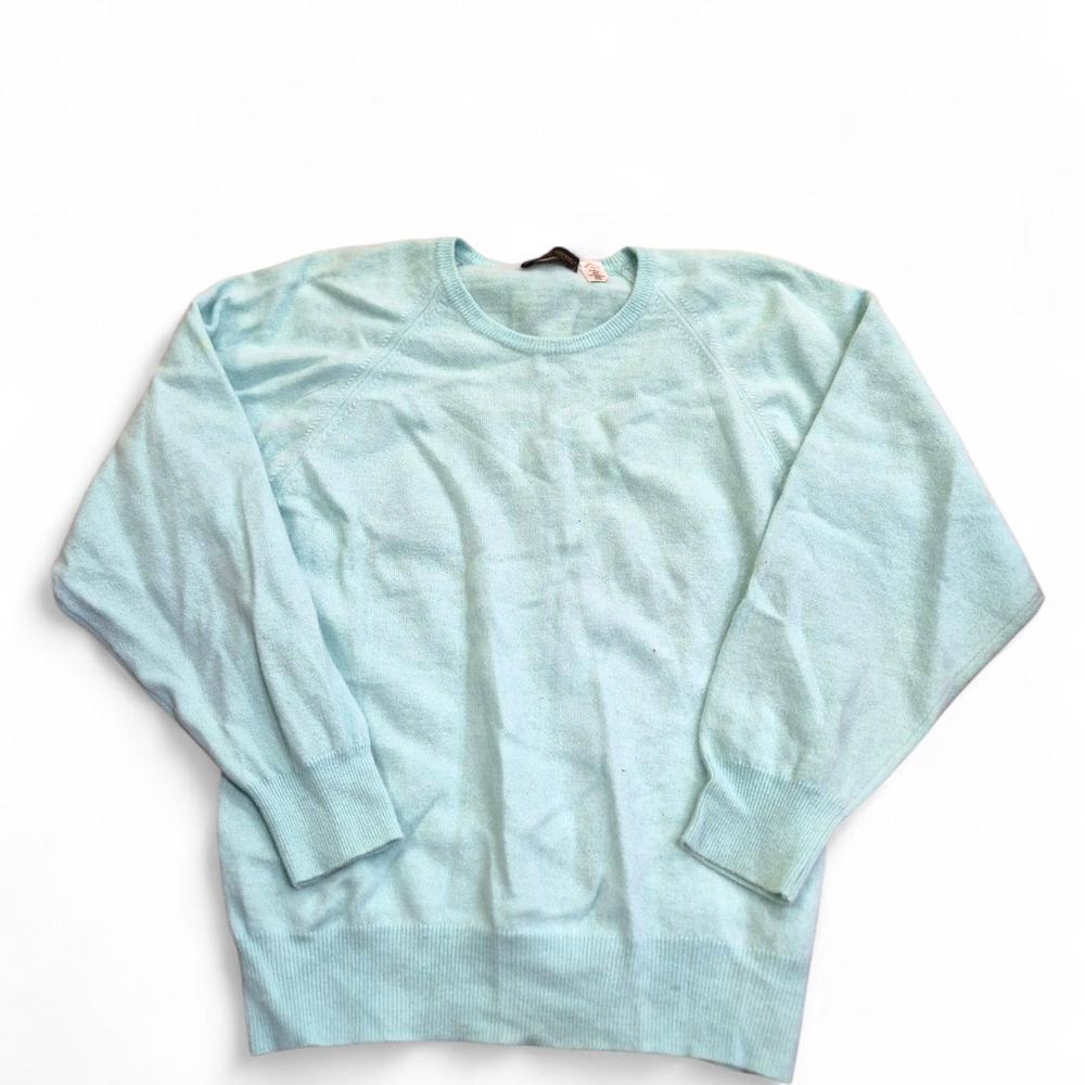 Vintage Boundary Waters Light Blue Sweater